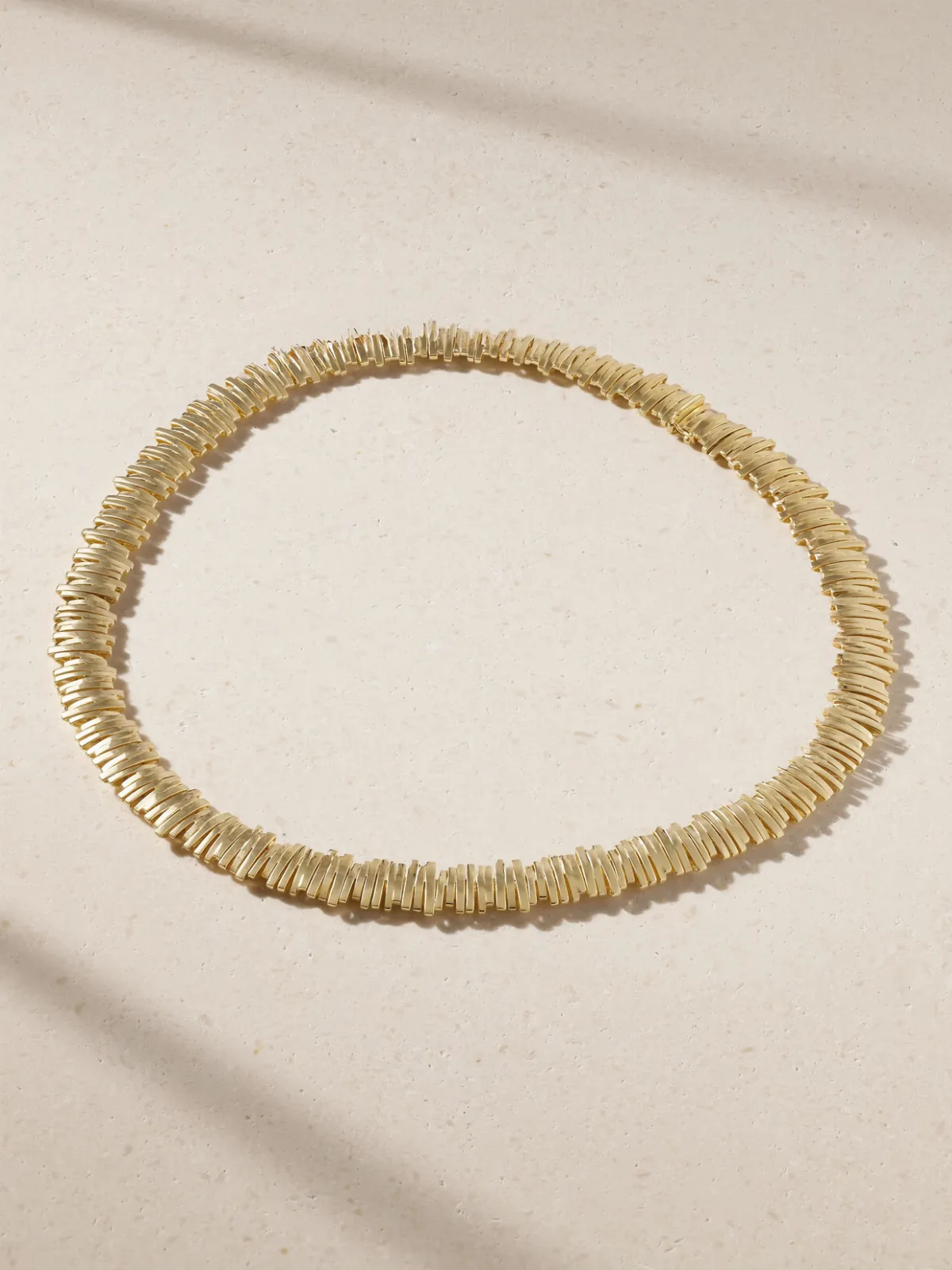 - 18-karat Gold Tennis Necklace -