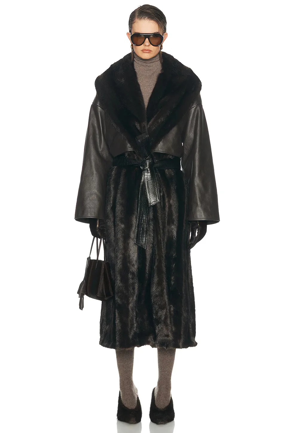 Leather Coat