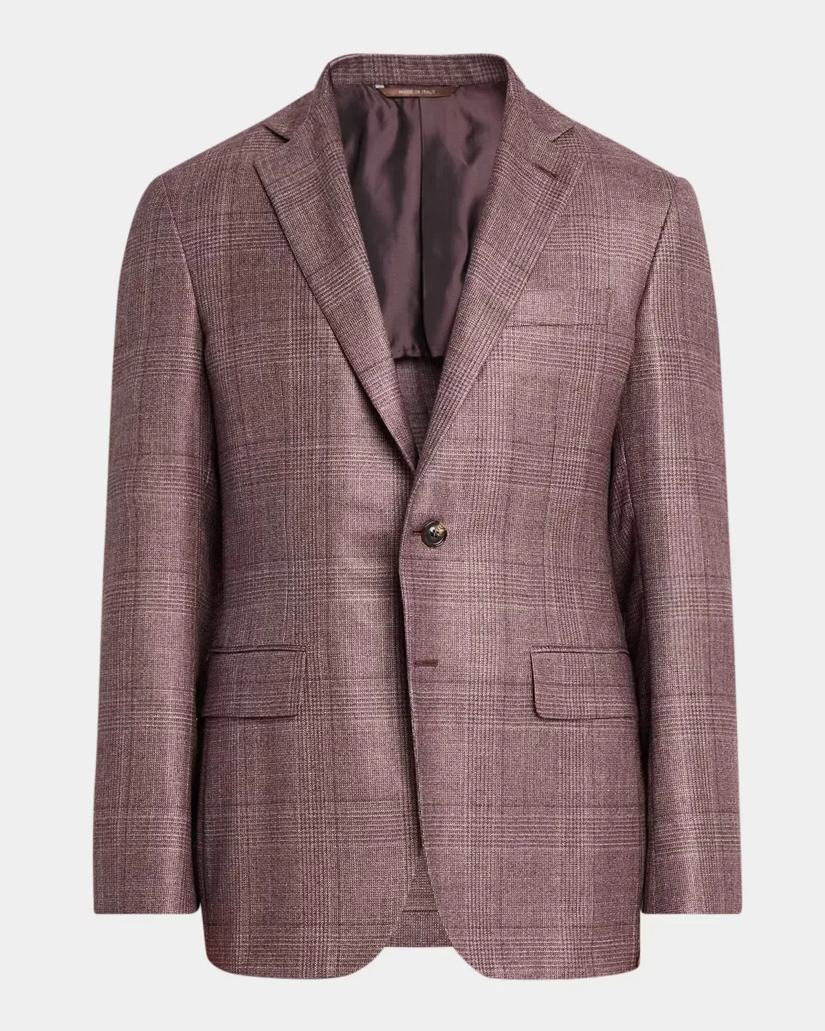 Kei Glen Plaid Two-Button Sport Coat