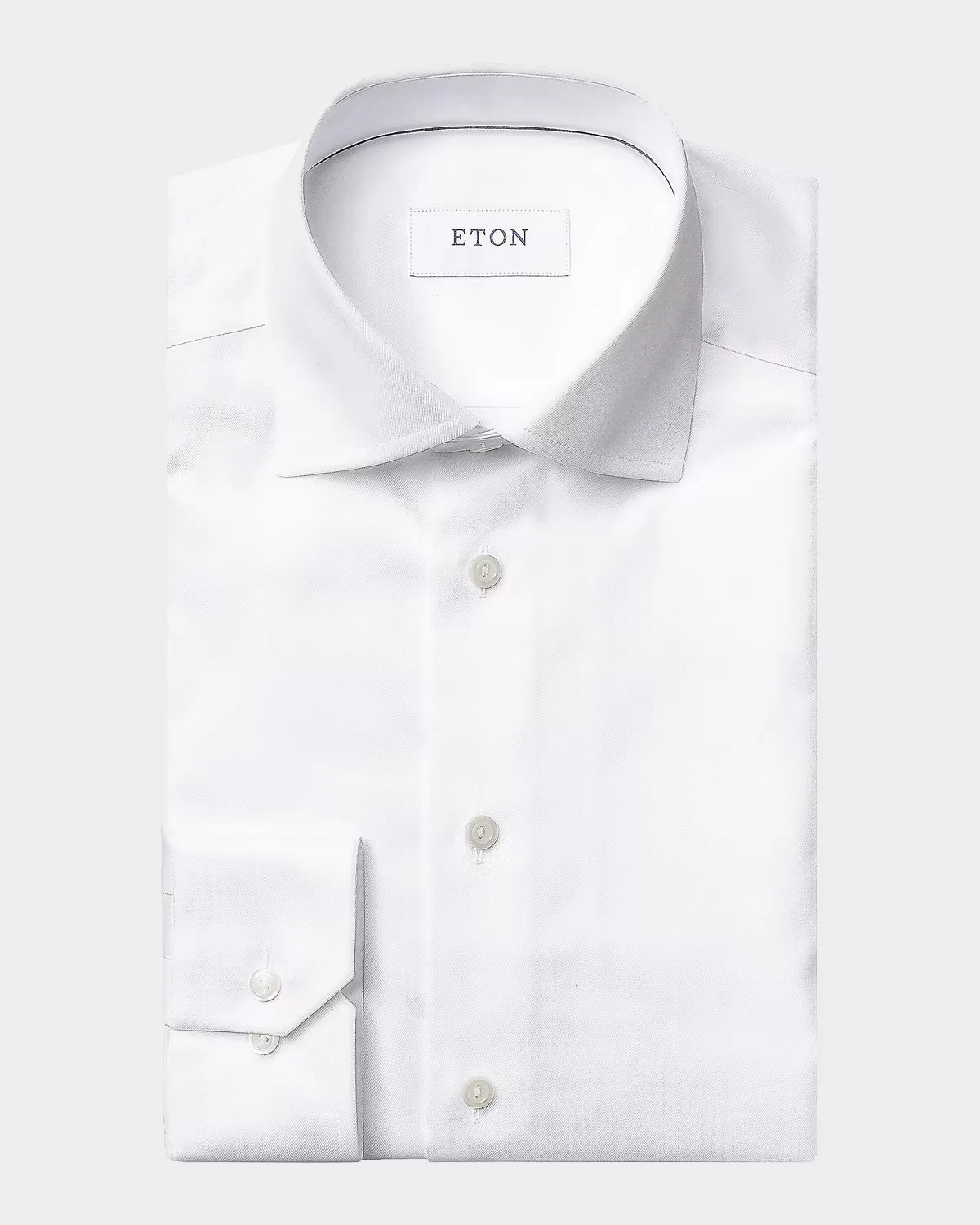 Cotton-Twill Slim-Fit Dress Shirt