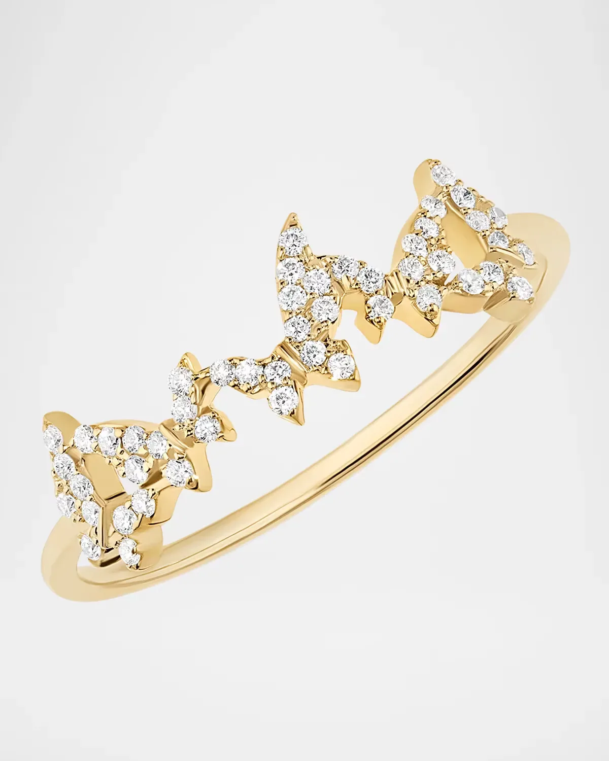 14K Yellow Gold & 0.14 TCW Diamond Ring by Lana