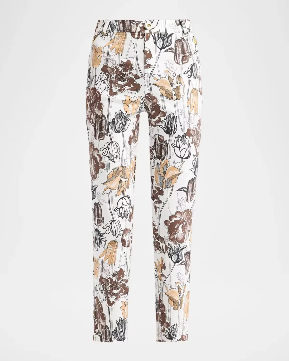 Ana Big Lillies High-Rise Pants