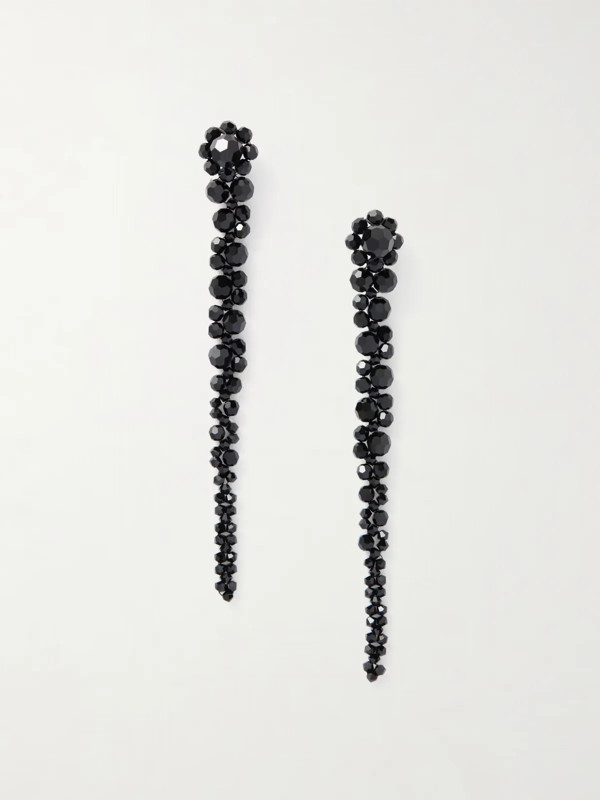 - Drip Gold-tone Crystal Earrings -