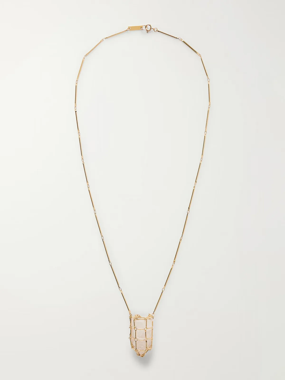 - Gold-tone Crystal Earrings -