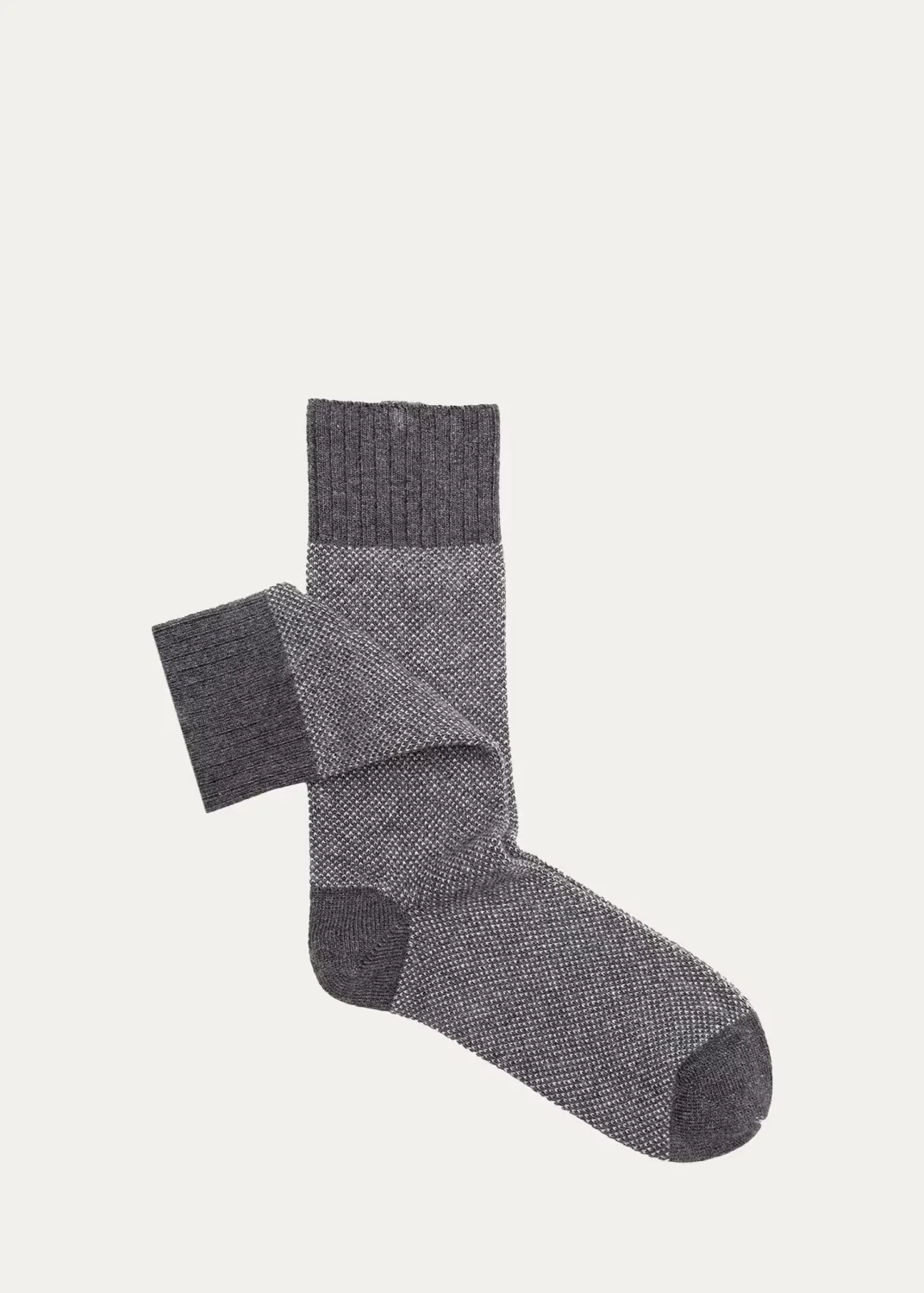 Birdseye Oxford Crew Socks