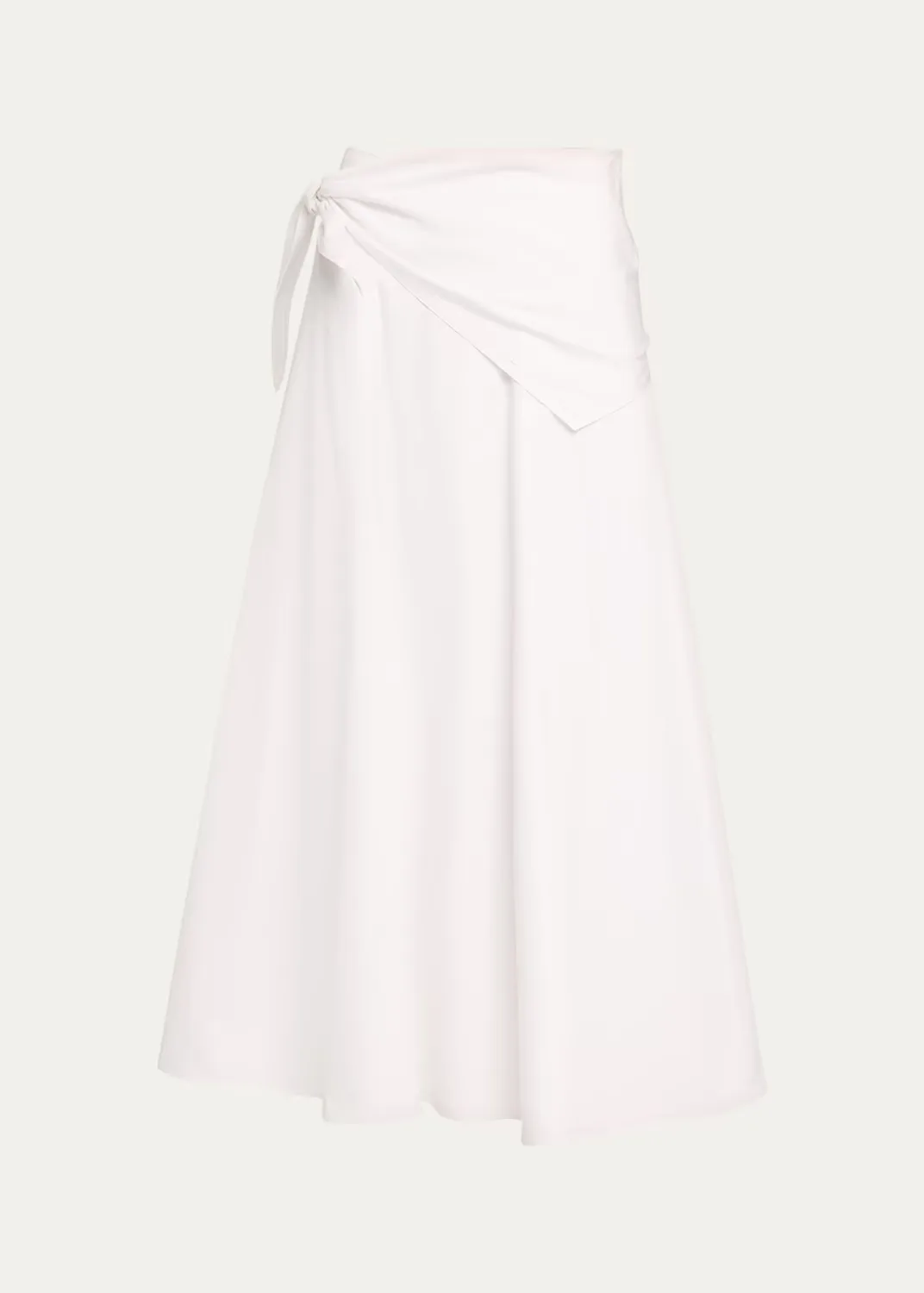 Cotton Scarf Maxi Skirt