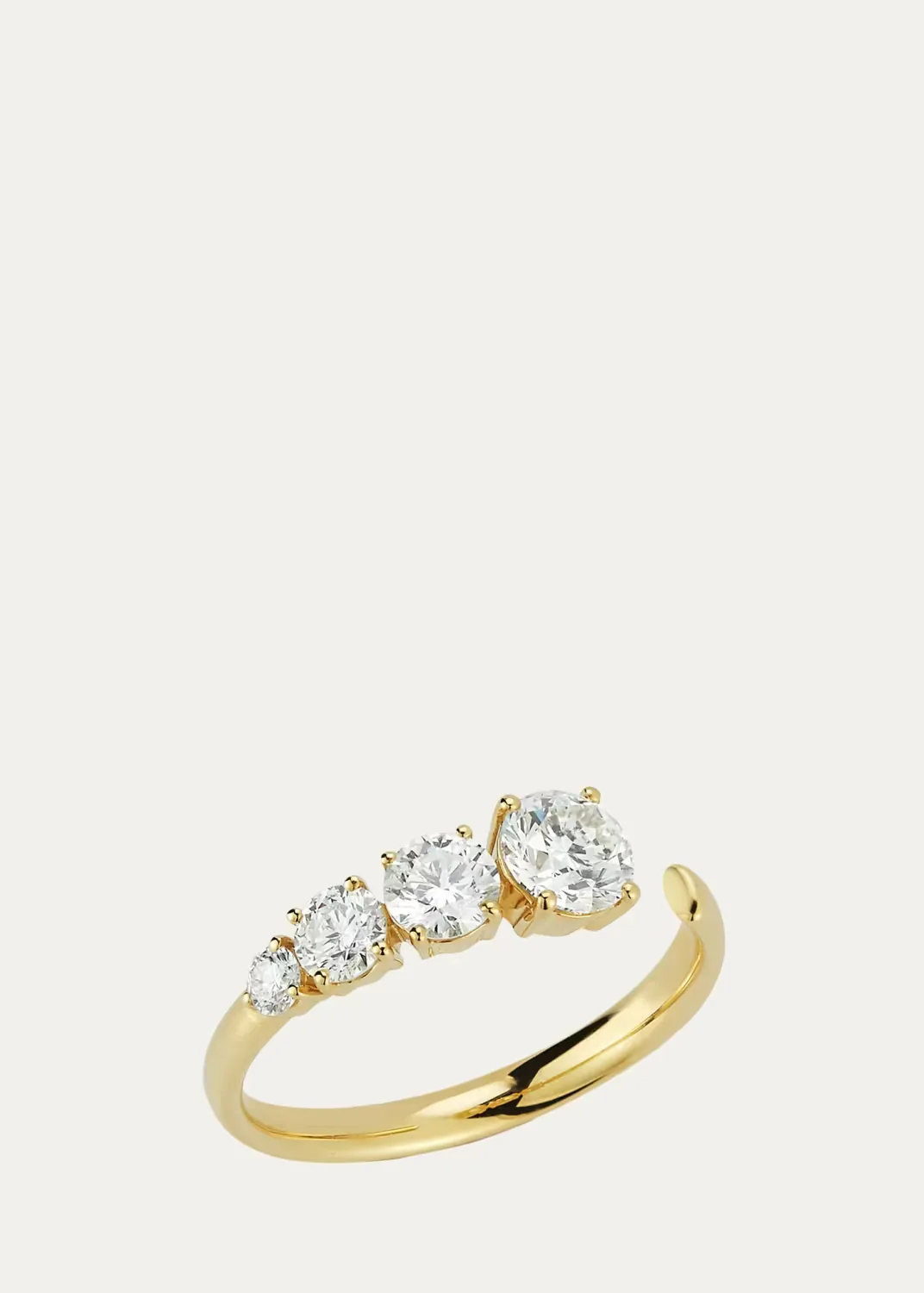 Connexion 18K Yellow Gold & 1.00 TCW Diamond Ring