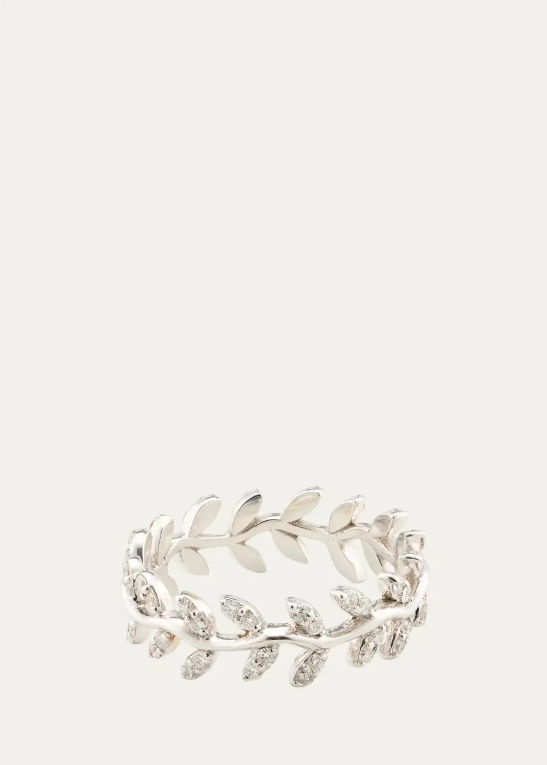 18K White Gold & 0.42 TCW Diamond Ring by Jamie Wolf