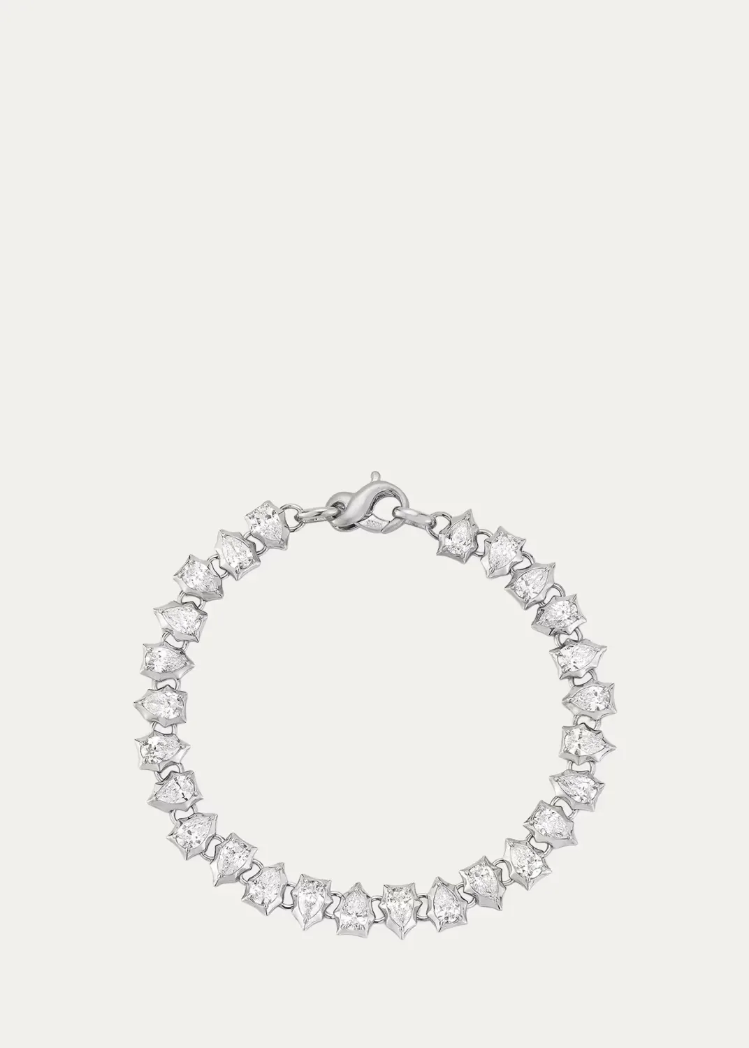 Envoy Platinum & 5.20 TCW Diamond Eternity Bracelet by Jade Trau