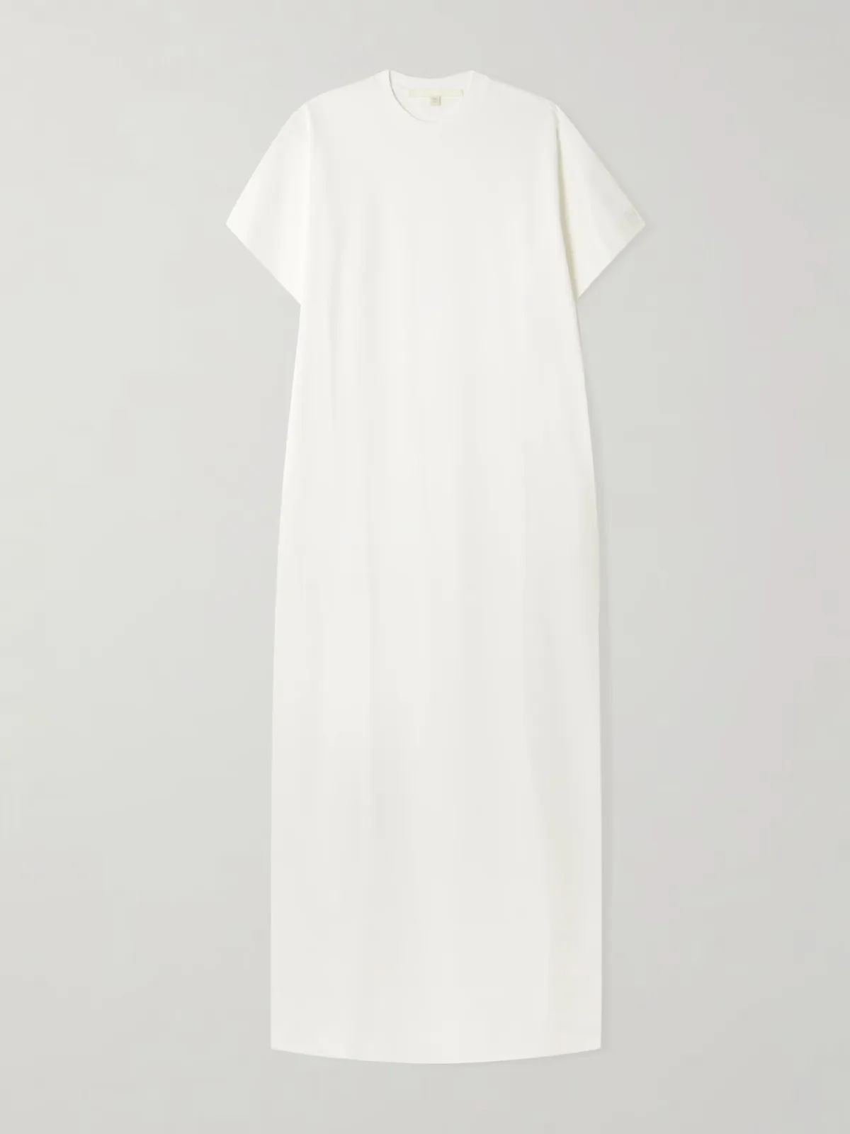 - Braun Embroidered Organic Cotton-jersey Maxi Dress -