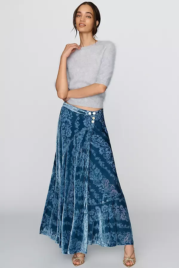 Wrap Maxi Skirt