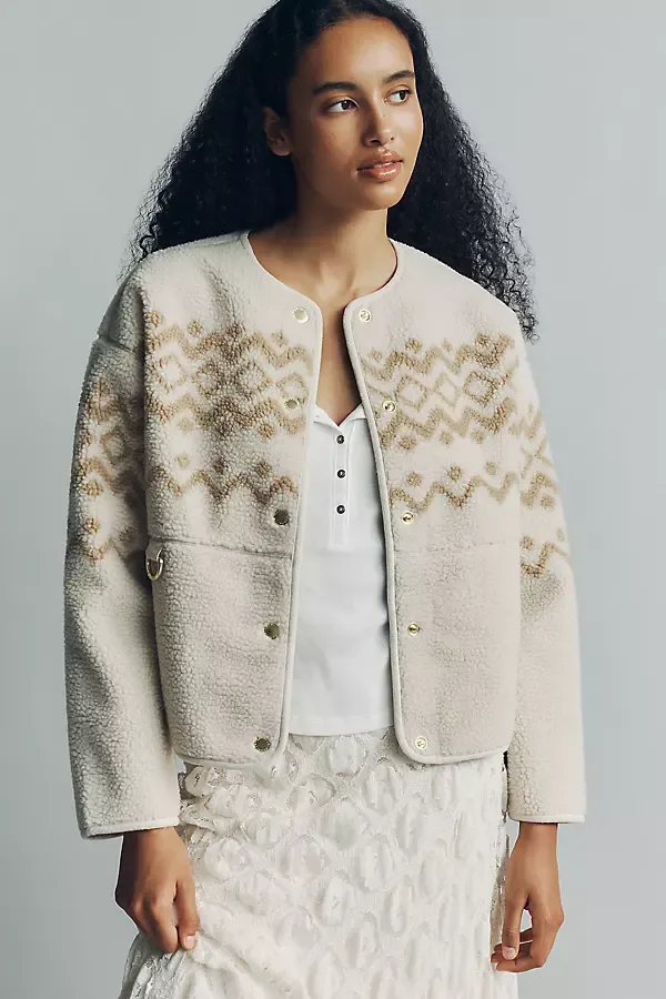 Ferrisdale Fleece Fair Isle Jacket