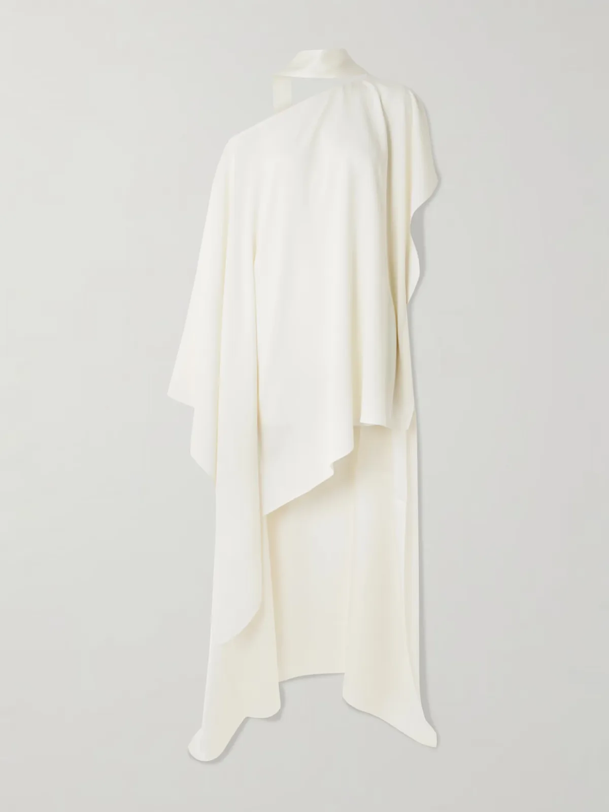 - Trebbia Scarf-detailed One-shoulder Crepe-cady Kaftan -
