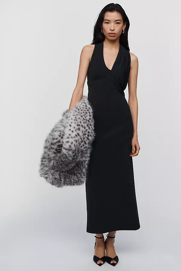 Edda Scarf Maxi Dress