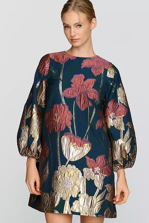 Rosanna Jacquard Mini Dress