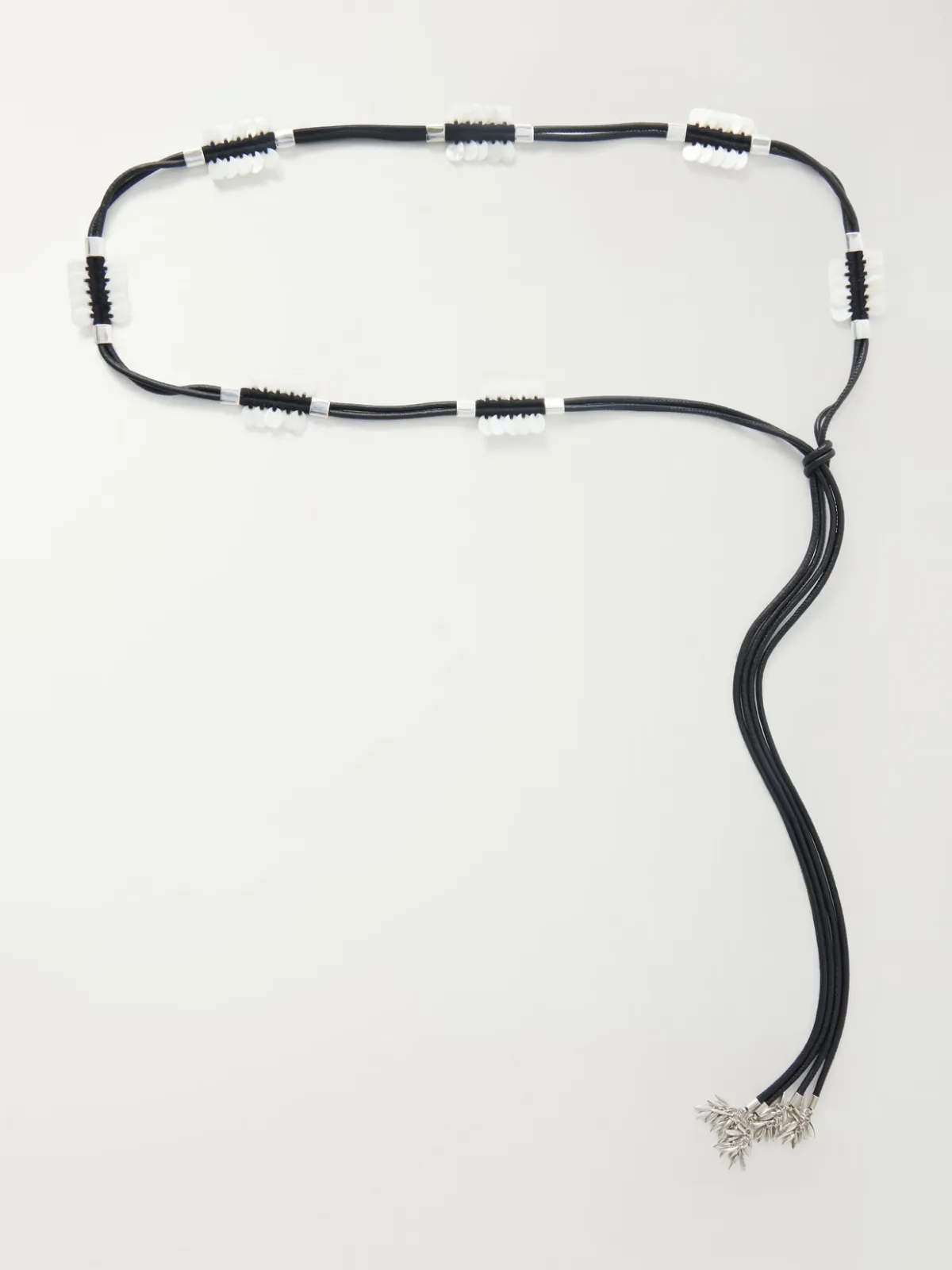 - Ranea Embellished Leather Belt -