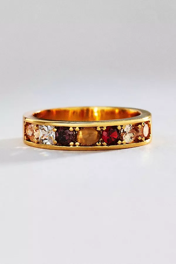 Gemstone Band Ring