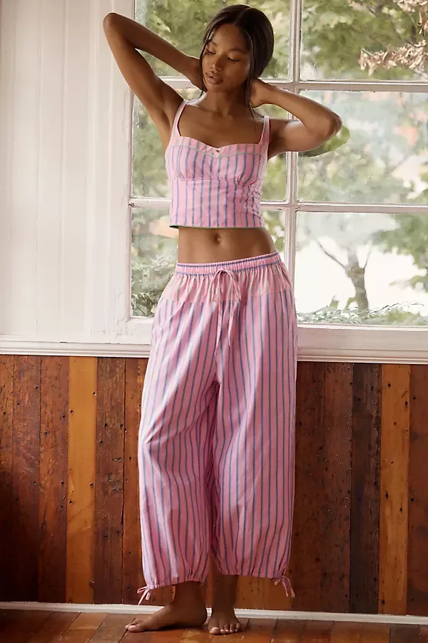 Lazy Morning 100% Cotton Gaucho Pants