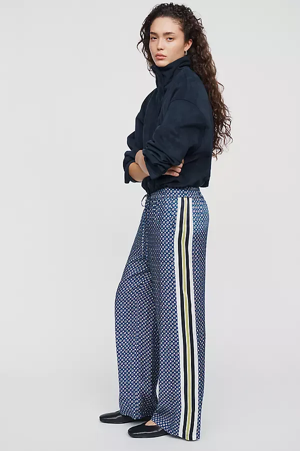 @merricksart x Maeve Brooklin Tie-Front Pull-On Pants