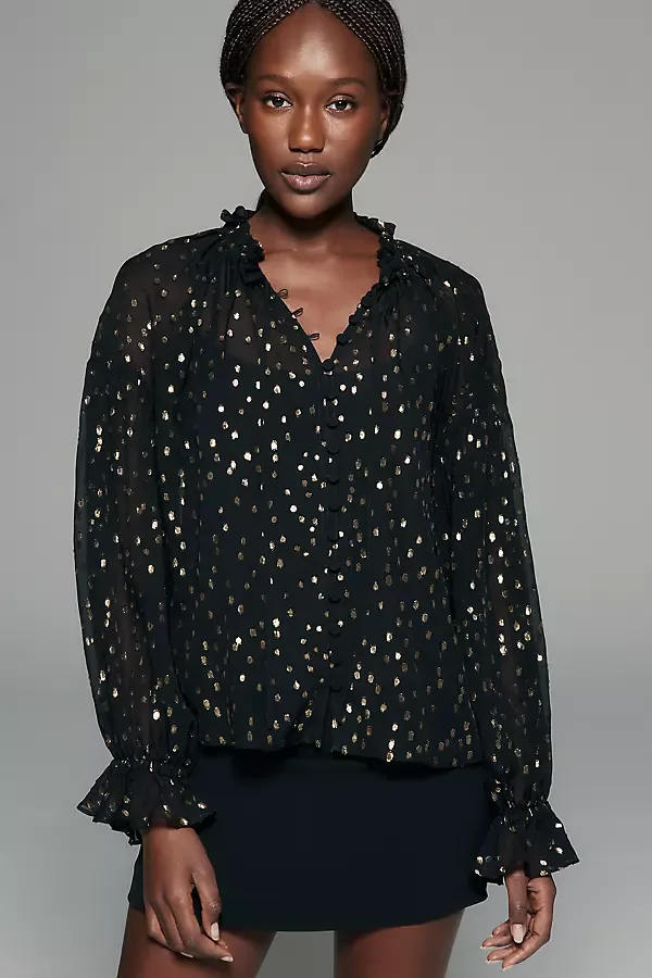Tiana Silk Blend Blouse