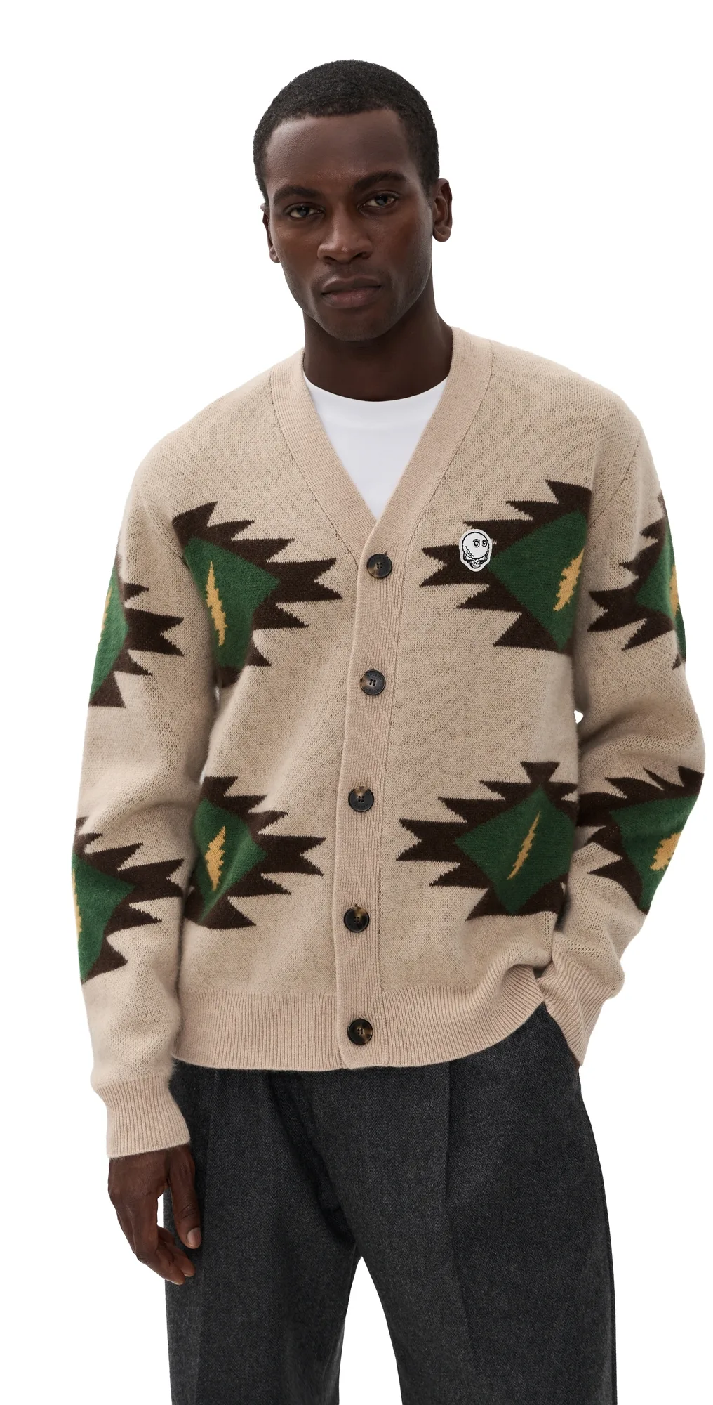 Malbon x Grateful Dead Long Vacation Cardigan