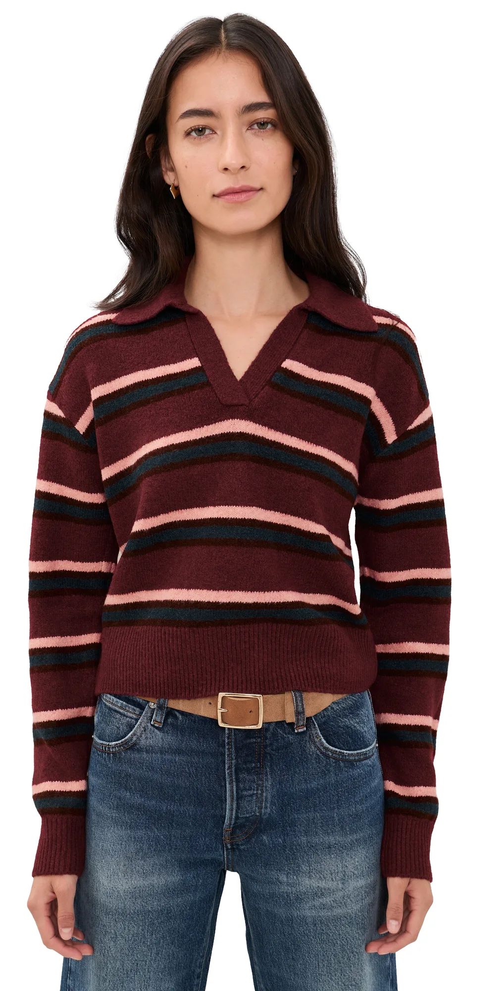 Lyric Collared Pullover Sweater
