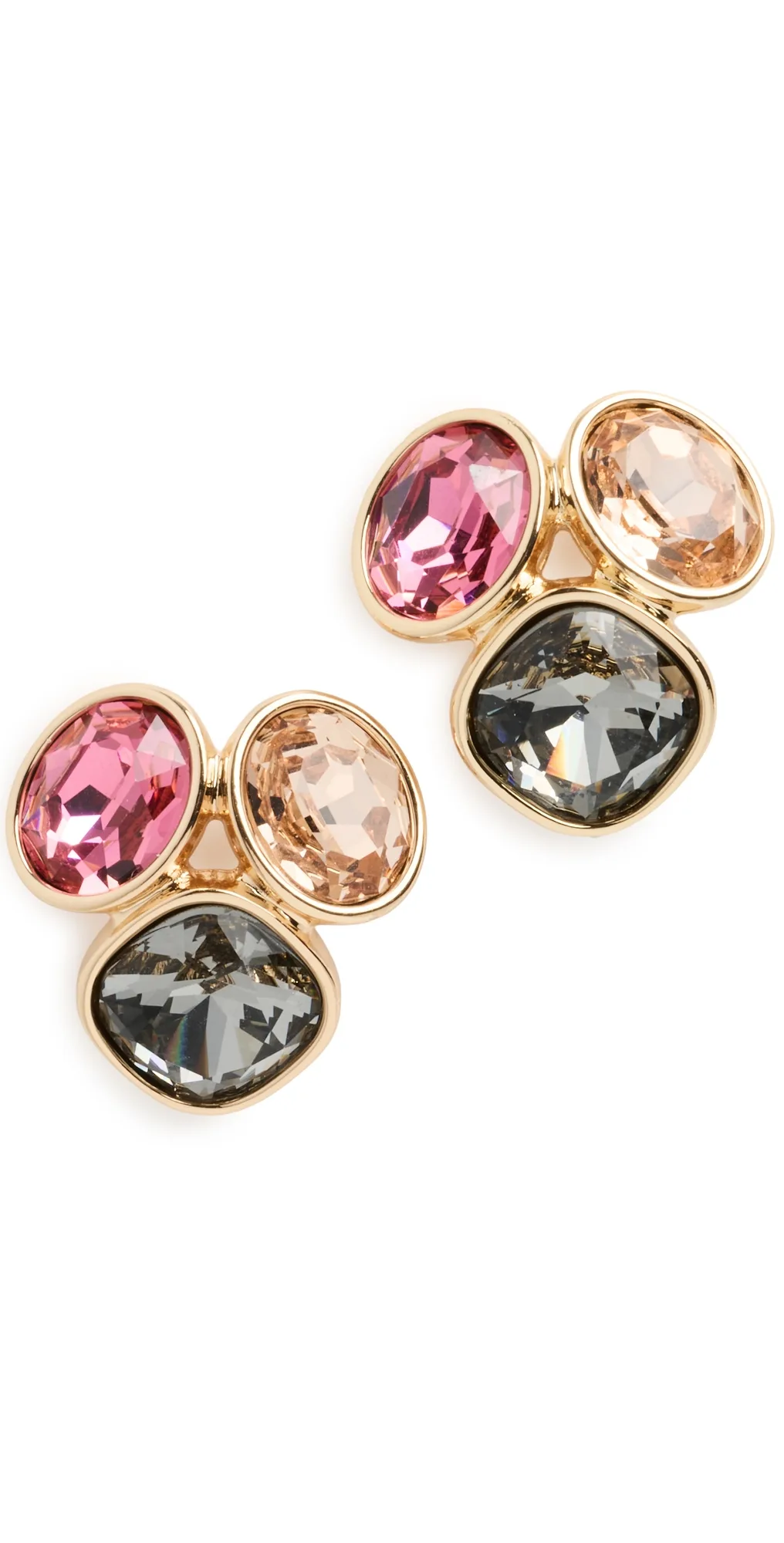 Multicolor Stud Earrings by By Adina Eden