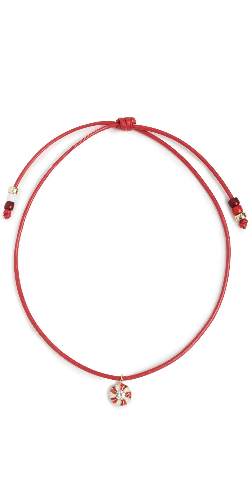 Freshly Festive Peppermint Necklace