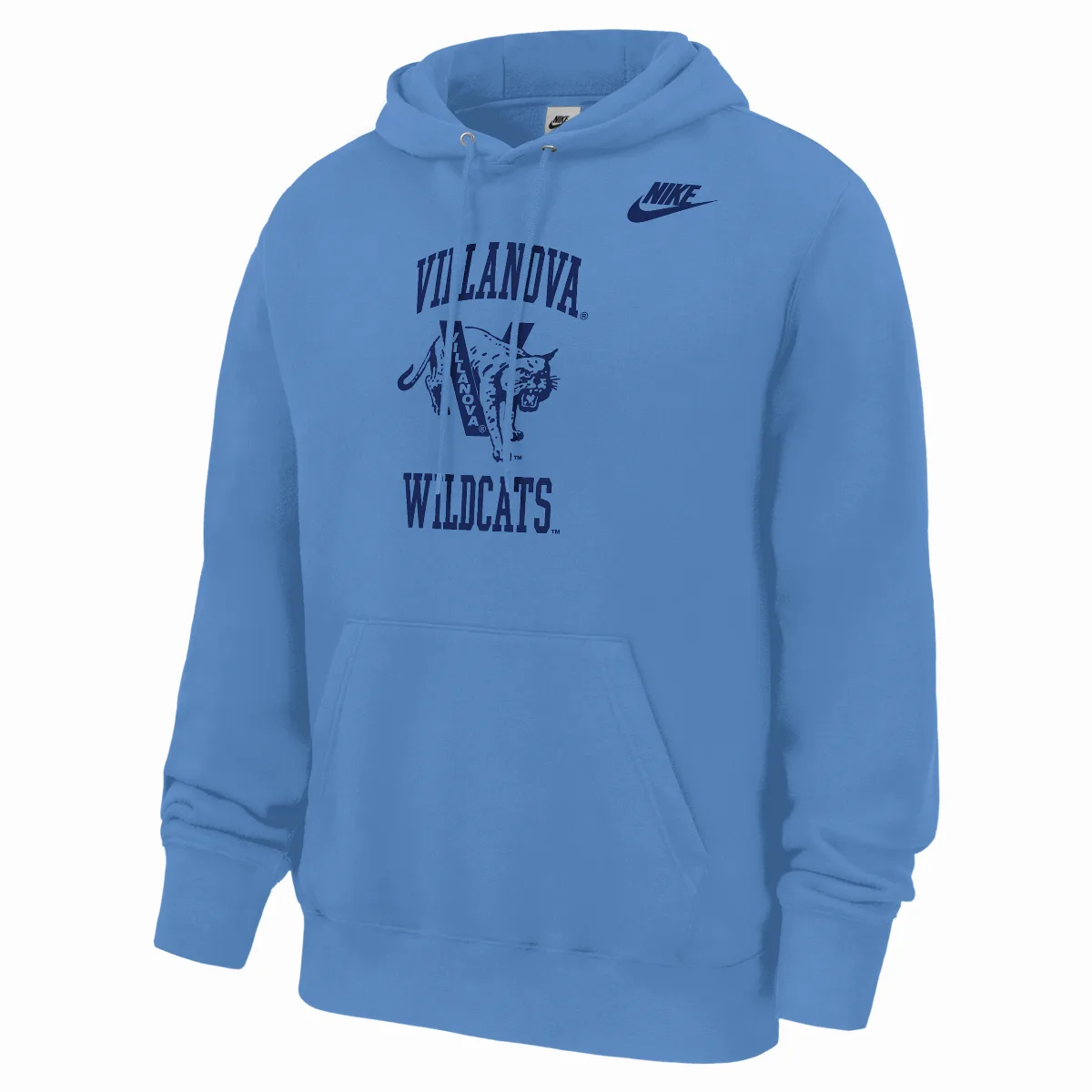 Villanova Wildcats Club Football Fleece Pullover Hoodie