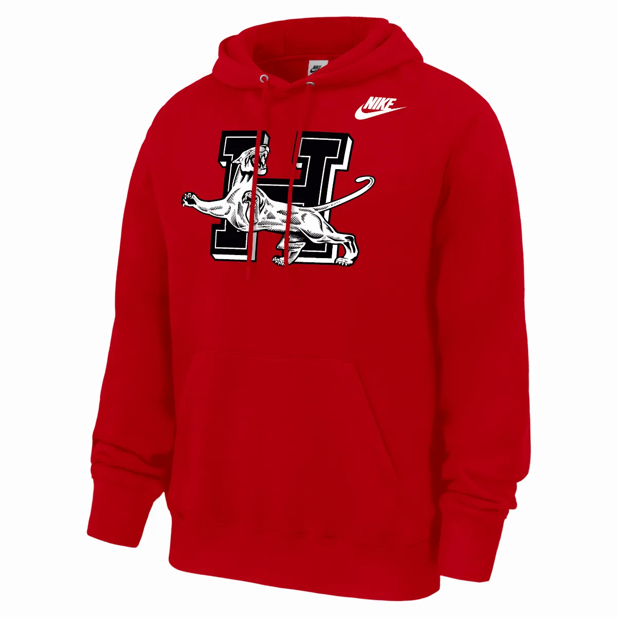 Houston Cougars Club Football Fleece Pullover Hoodie