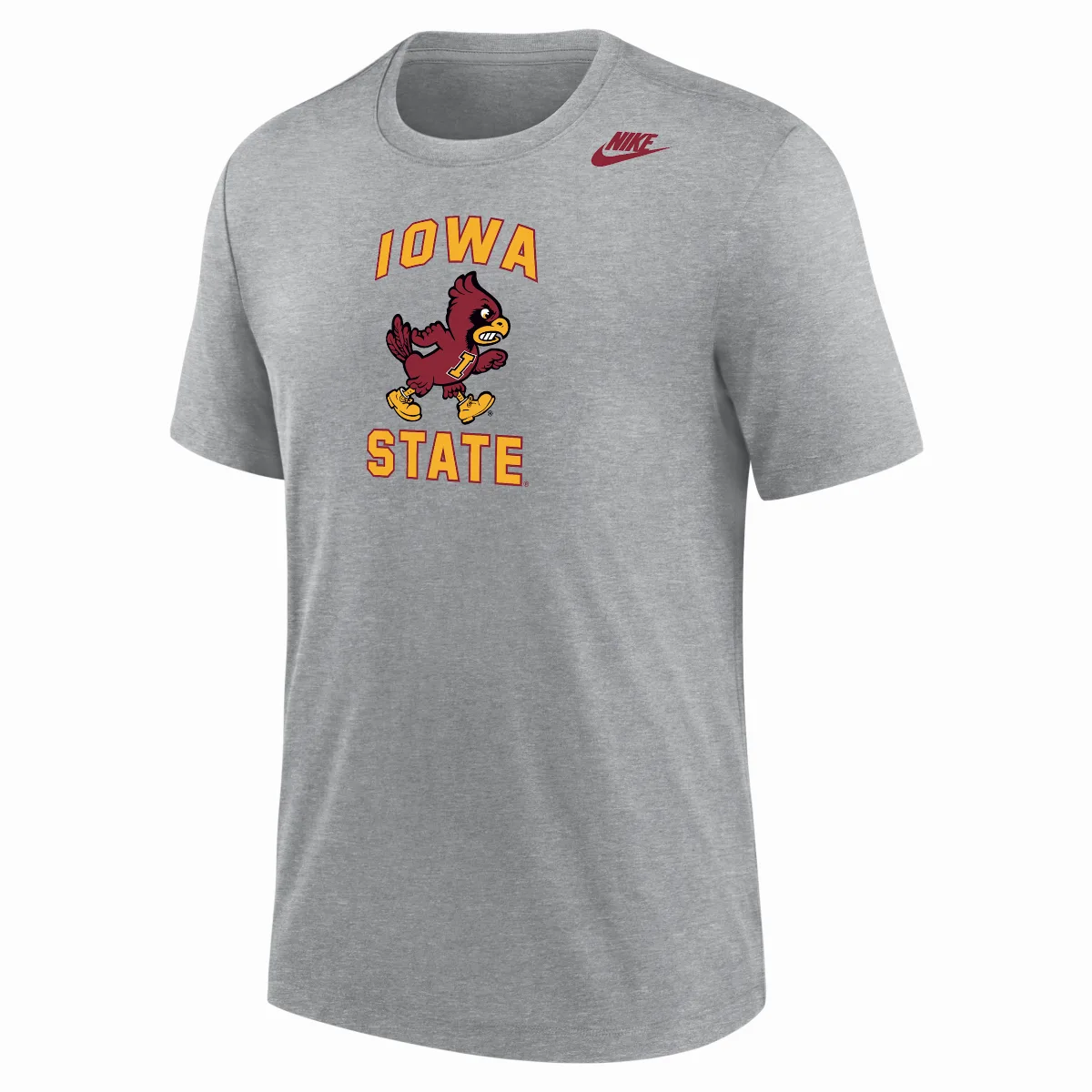 Iowa State Cyclones Football Tri-Blend T-Shirt
