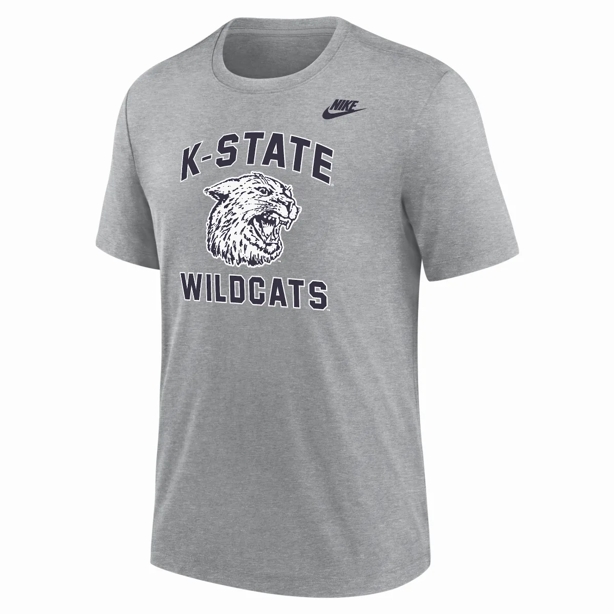 Kansas State Wildcats Football Tri-Blend T-Shirt