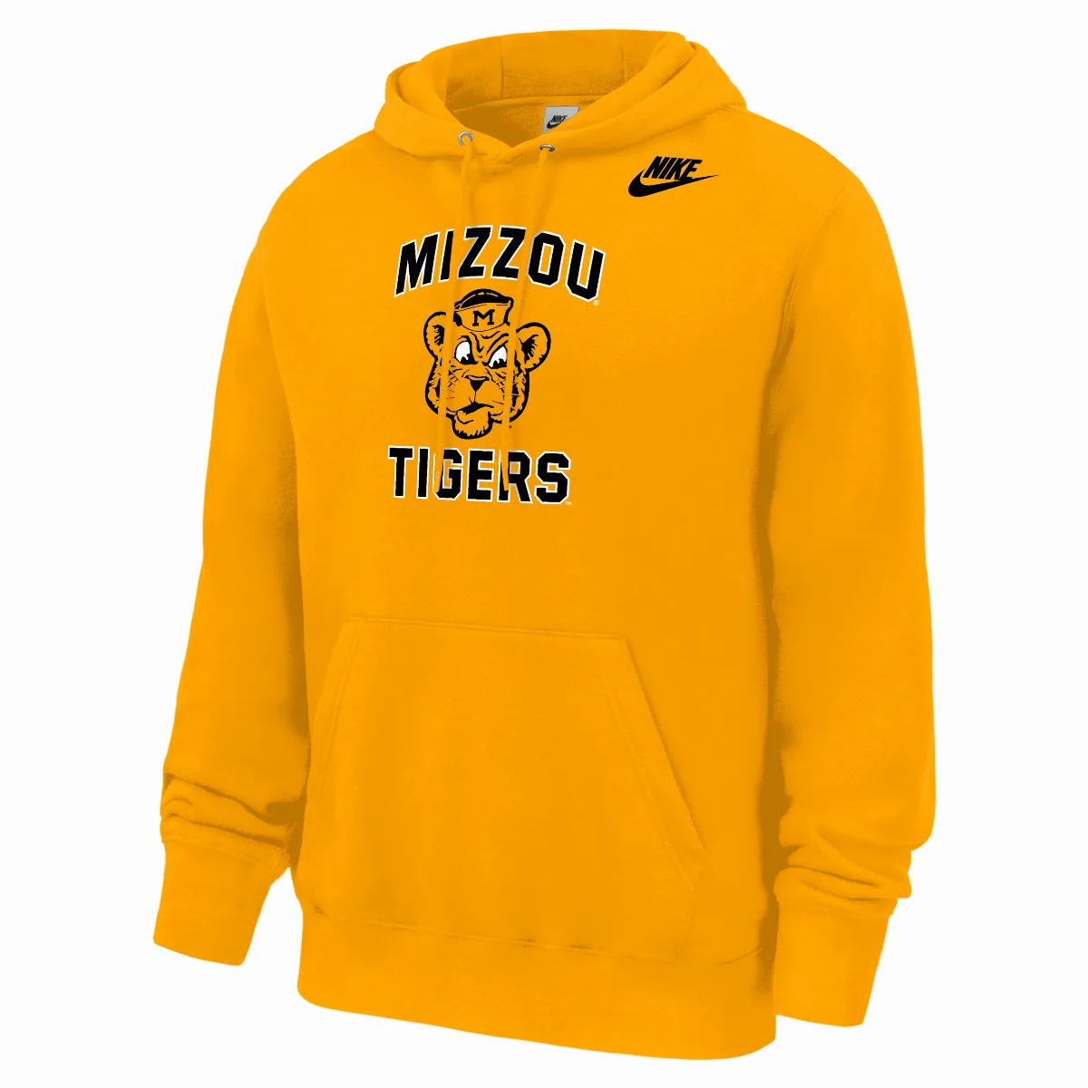 Missouri Tigers Club Football Fleece Pullover Hoodie