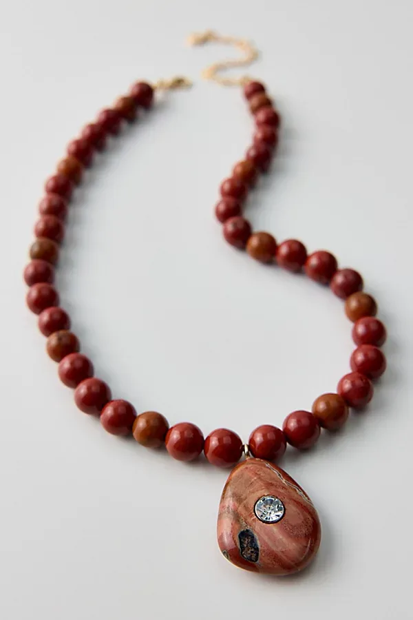 Jamie Semi-Precious Beaded Necklace by BaubleBar