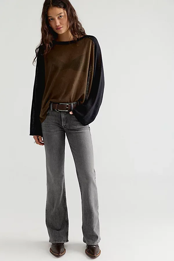 Mother the Jinx Sneak Jeans by MOTHER