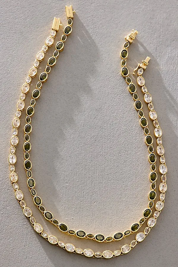 Daisy London x Free People Adeline Tennis Necklace by Daisy London