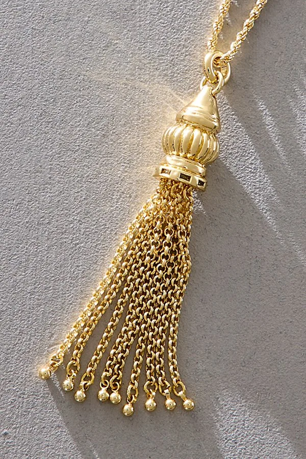 Daisy London x Free People Ada Tassel Pendant Necklace by Free People