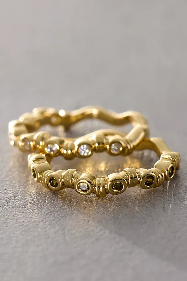 Daisy London x Free People Florence Ripple Pinky Ring by Daisy London