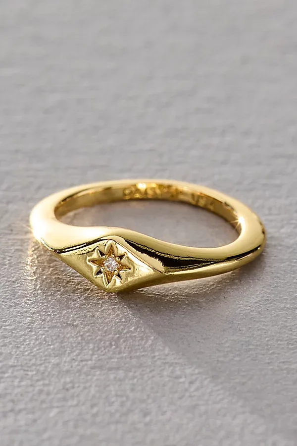 Daisy London x Free People Alexandra Pinky Ring by Daisy London