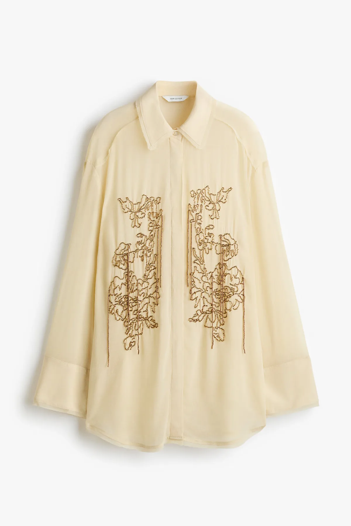Beaded Viscose Shirt