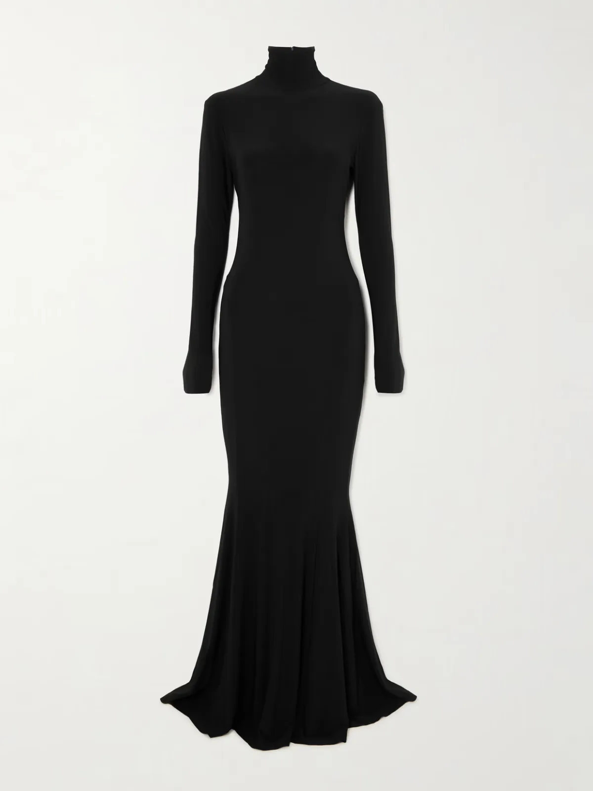 - Stretch-jersey Turtleneck Gown -