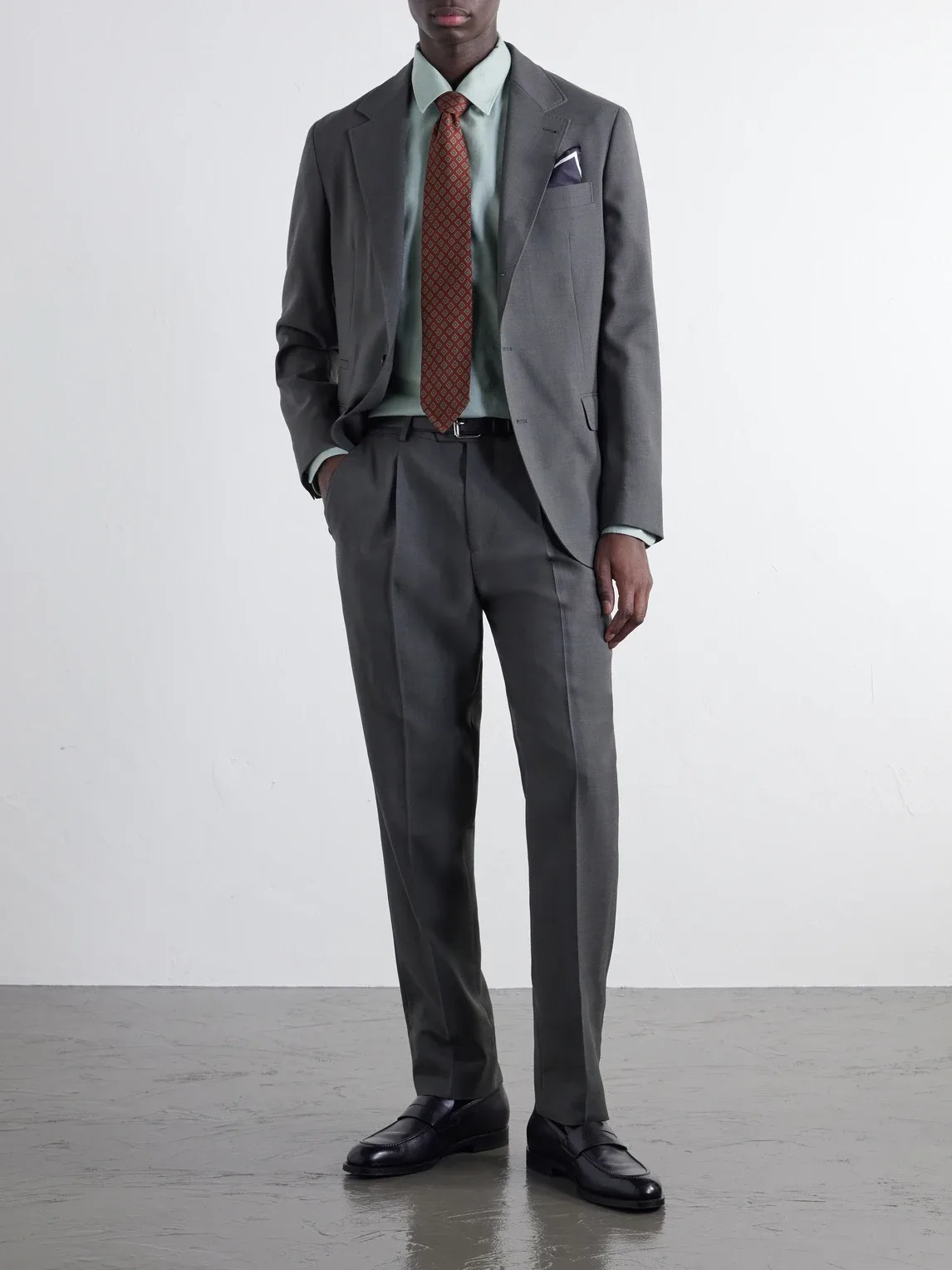 Cotton and Cashmere-Blend Oxford Shirt