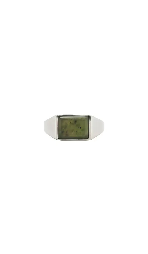 Lennox Jasper Ring by Miansai