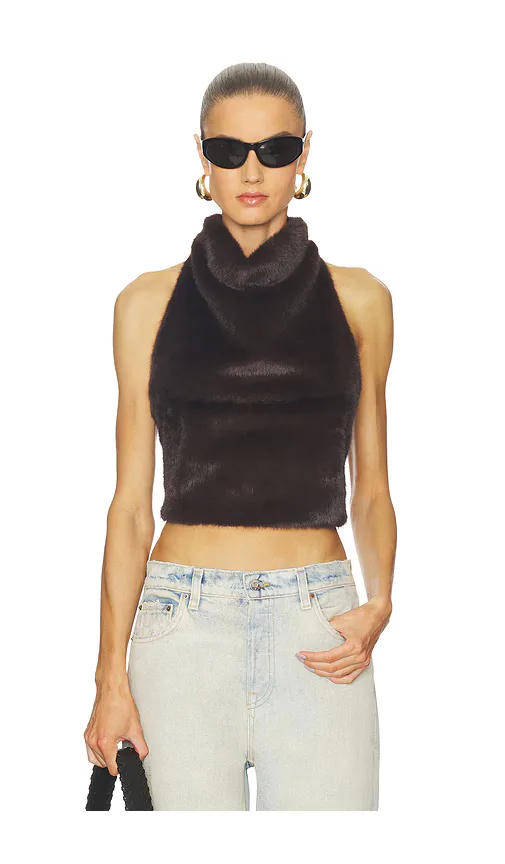 Cassidy Faux Fur Top