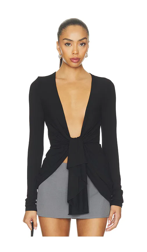 Makenzie Drape Top