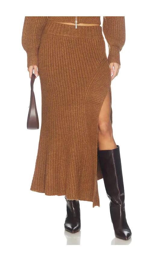 Elsie Cable Knit Skirt