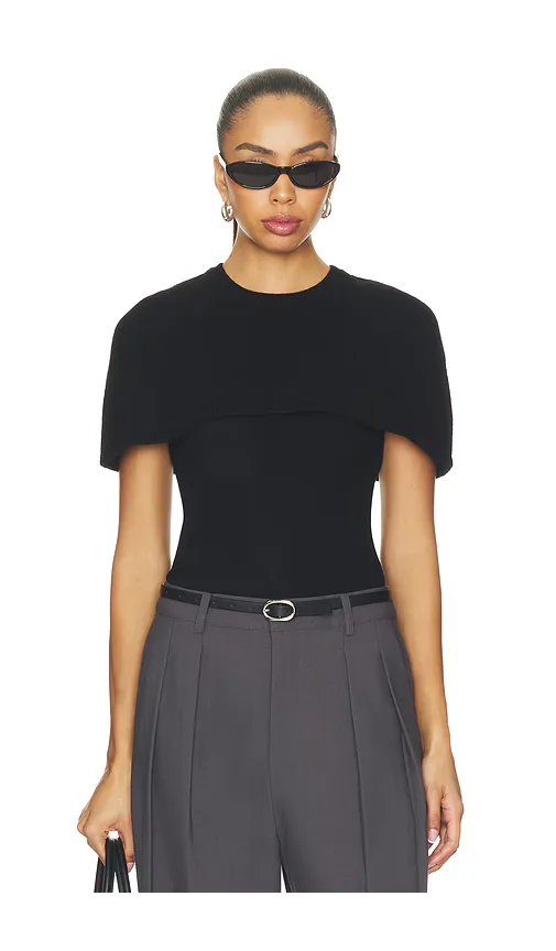 Yuki Short Sleeve Cape Top