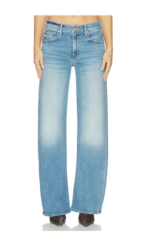 The Mid Rise Lasso Sneak Jeans
