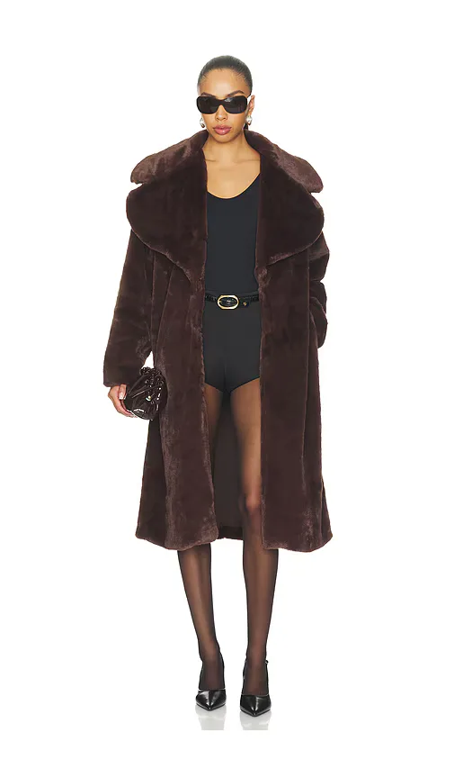 Willow Faux Fur Long Coat