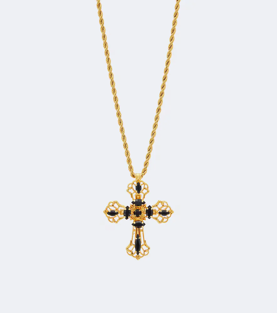 Jennifer Behr Davina 18kt Gold-Plated Necklace